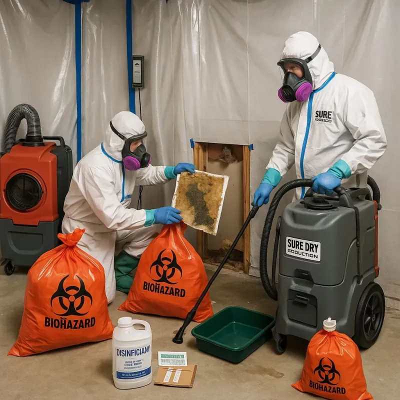 Contaminated Water Handling Protocols process in Circleville, OH