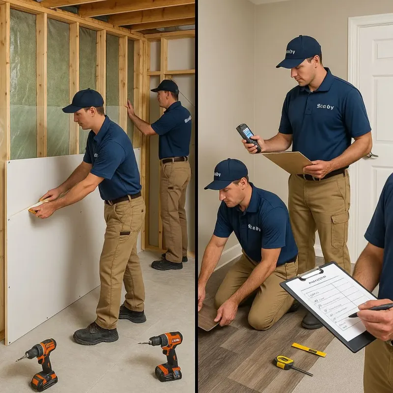 Repairs and Reconstruction process in Circleville, OH